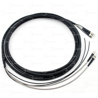 Сборка кабельная 8pc, ST/UPC-ST/UPC 9/125мкм, длина 90м, вывод 0.4м, буфер 3мм (NTSS-FO-BR-9-8-2.5-NU) в бухте в России